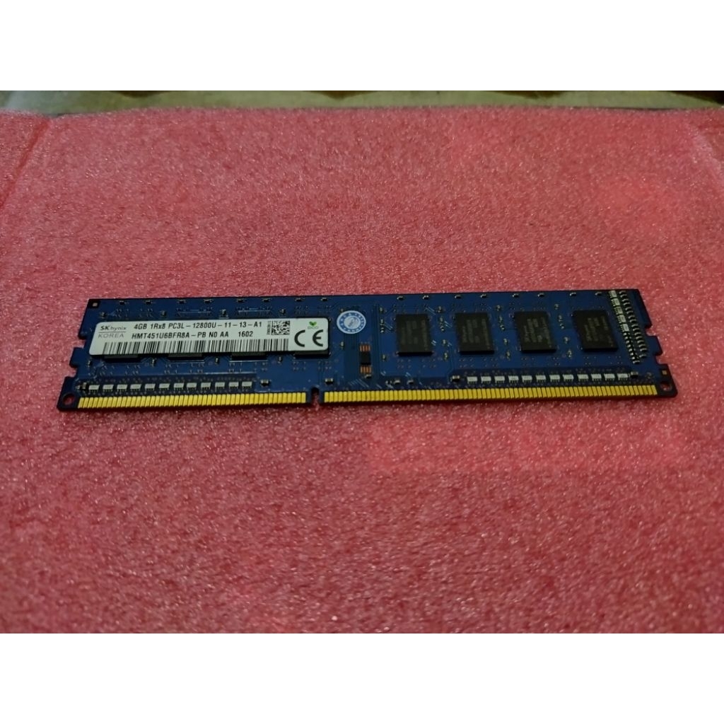 RAM PC 4GB DDR3L 1600mhz Bekas