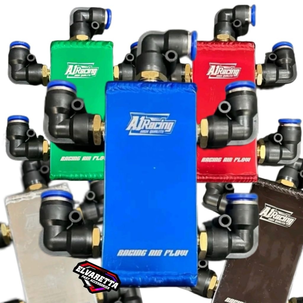 TABUNG HAWA MESIN BALAP DRAG SLEEP ENGINE MIO TABUNG HAWA ALUMUNIUM CNC KOTAK