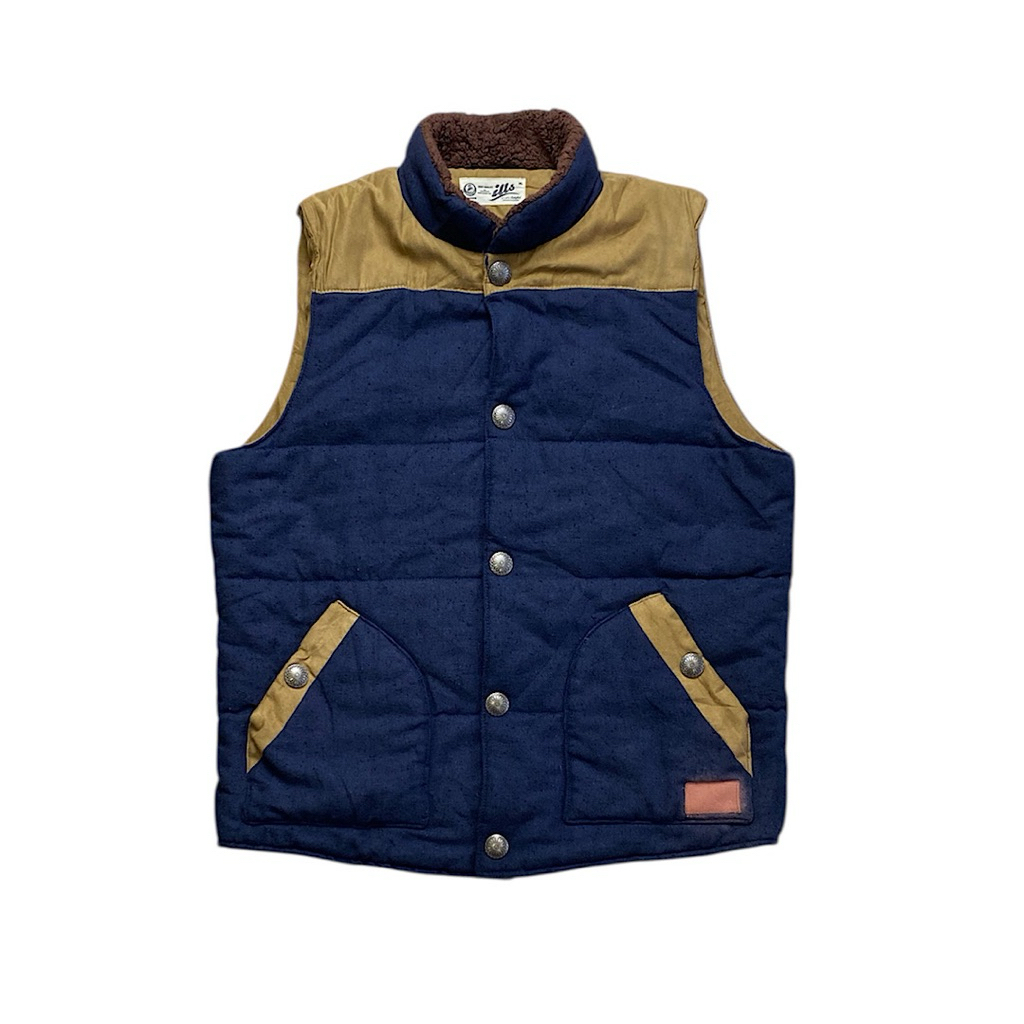 ills standar puffer wol vest rompi second