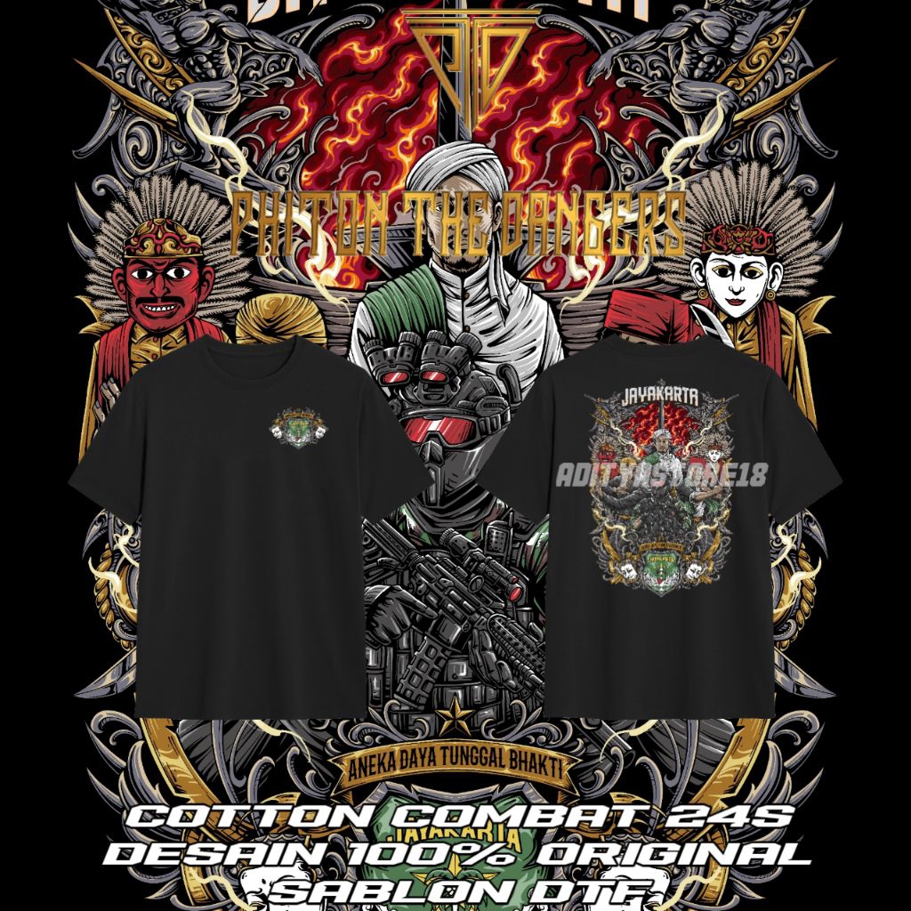 Kaos Polo Hodie Kemeja Kodam Jayakarta