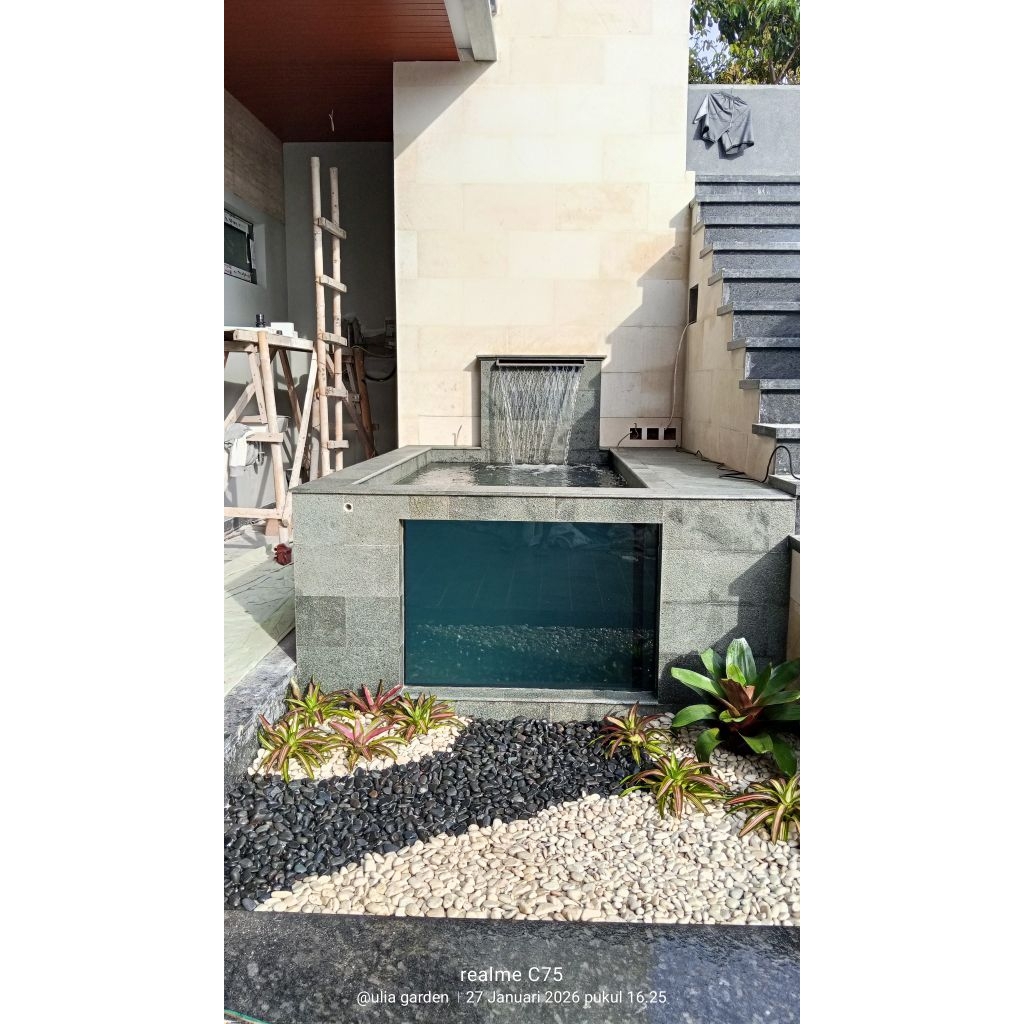 jasa pembuatan kolam koi minimalis