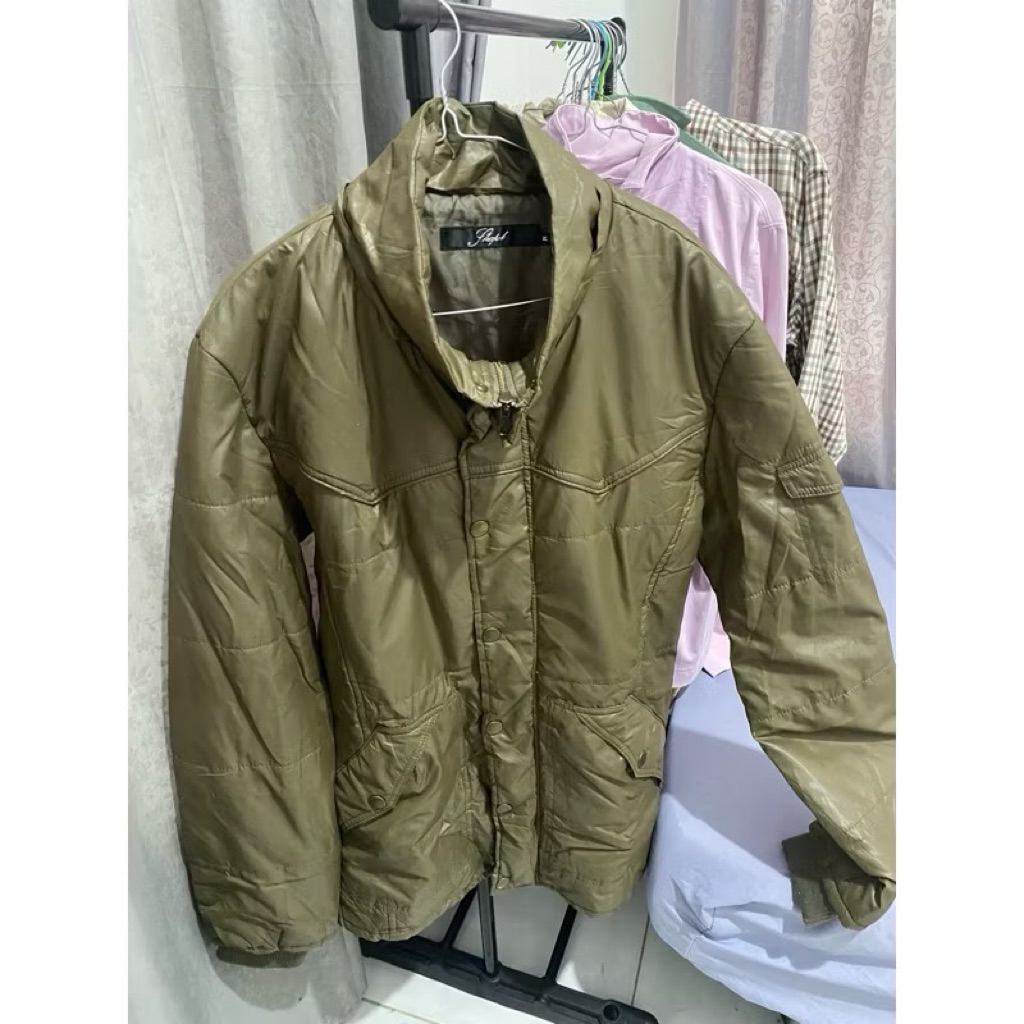 preloved jaket army tebal