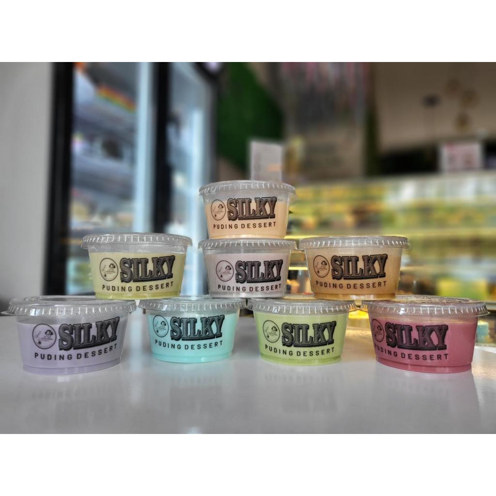 Silky Puding agar puding coklat puding Cookies Puding Bubblegum Puding
