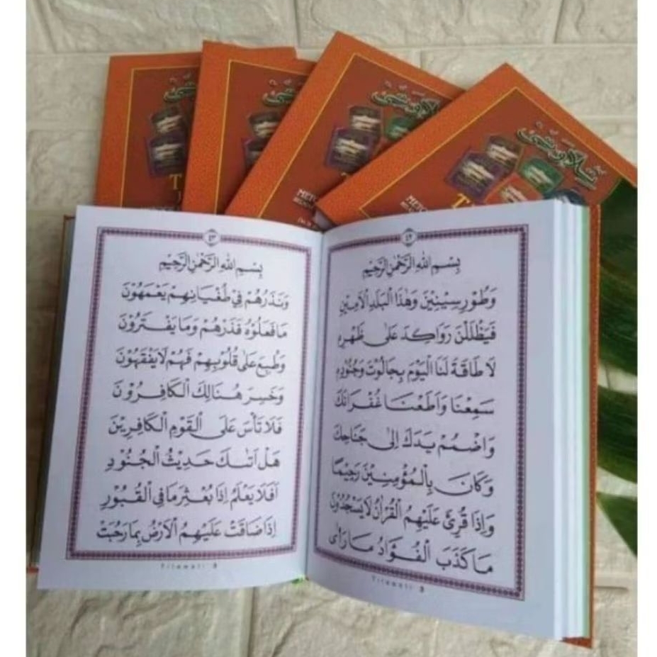 Tilawati jilid 1 sampai 6 HARDCOVER ( free tuding )