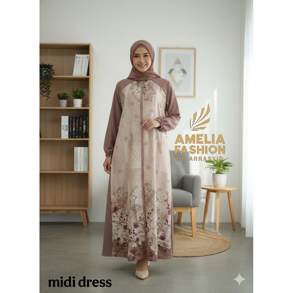 MIDI ALUNA BY AMELIA FASHION/GAMIS SABRINA PAYET DEPAN