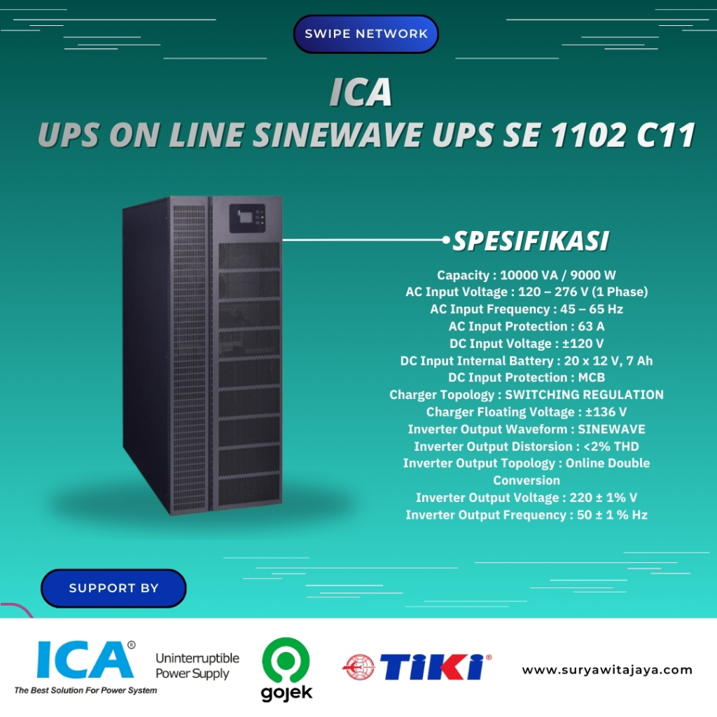 UPS On Line Sinewave UPS SE 1102 C11