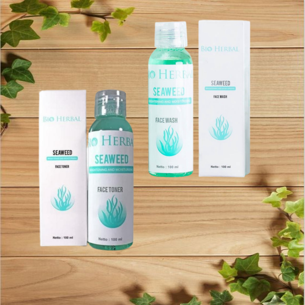 LACIKOSME BIO HERBAL SEAWEED SKINCARE - FACE WASH TONER