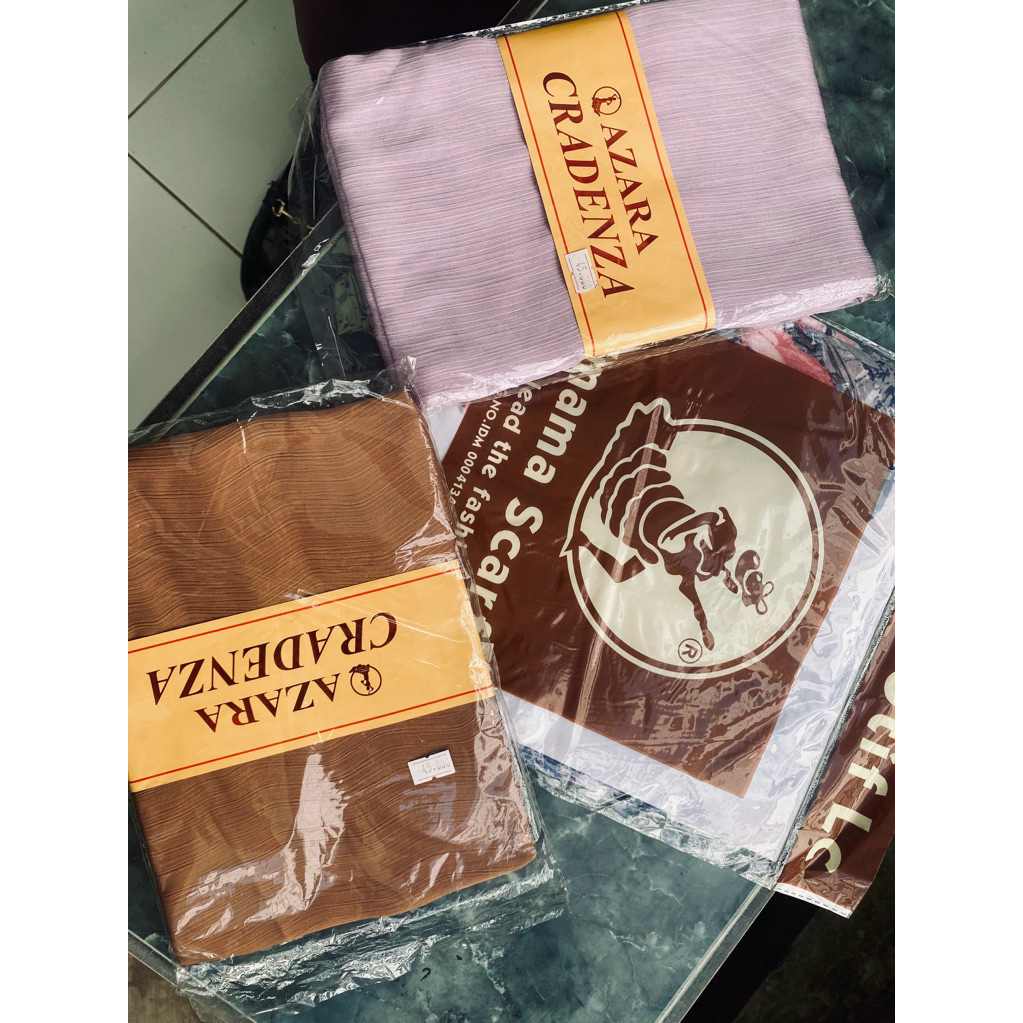 hijab pashmina silk azara cradenva