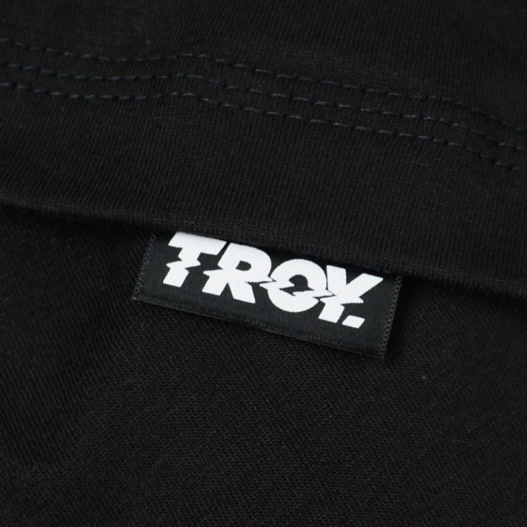 Troy Company Tshirt Black Rickety Can - Kaos Lengan Pendek Kaos Hitam MTD 3531