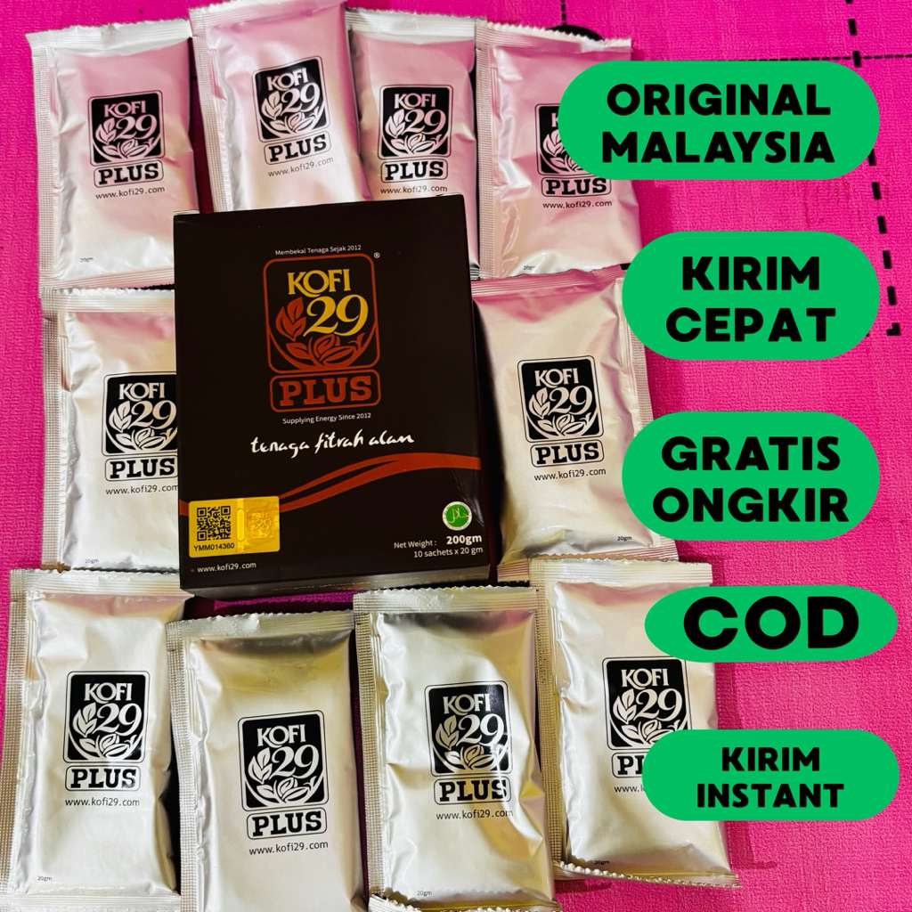 KOFI 29 ORIGINAL MALAYSIA / KOPI HERBAL MALAYSIA / KOPI MALAYSIA
