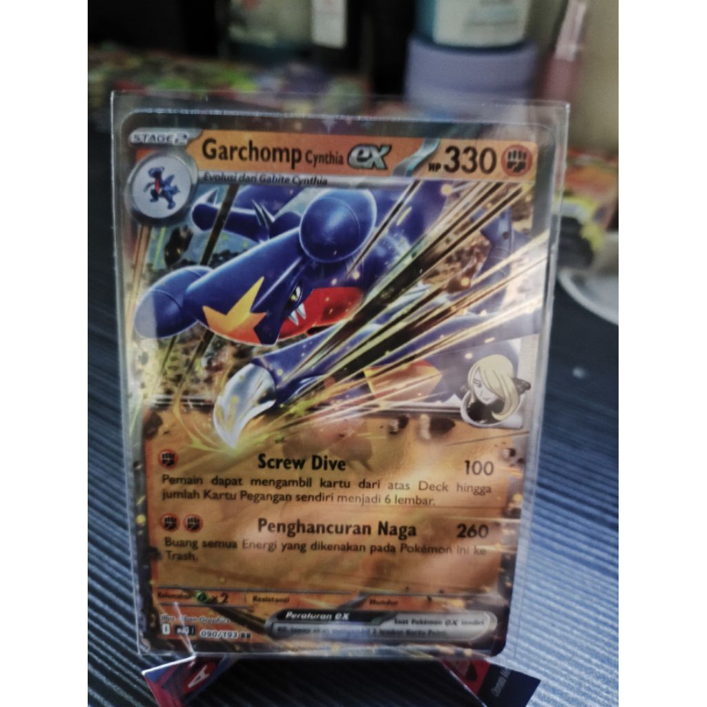 Garchomp Cynthia EX 90/193 RR ID