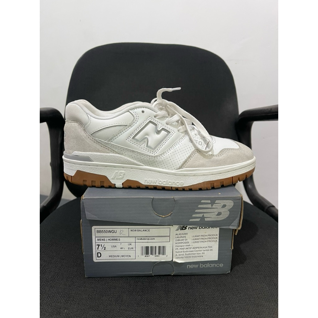 New Balance 550 Bekas Seperti Baru. Original 100% resmi PT. MAP