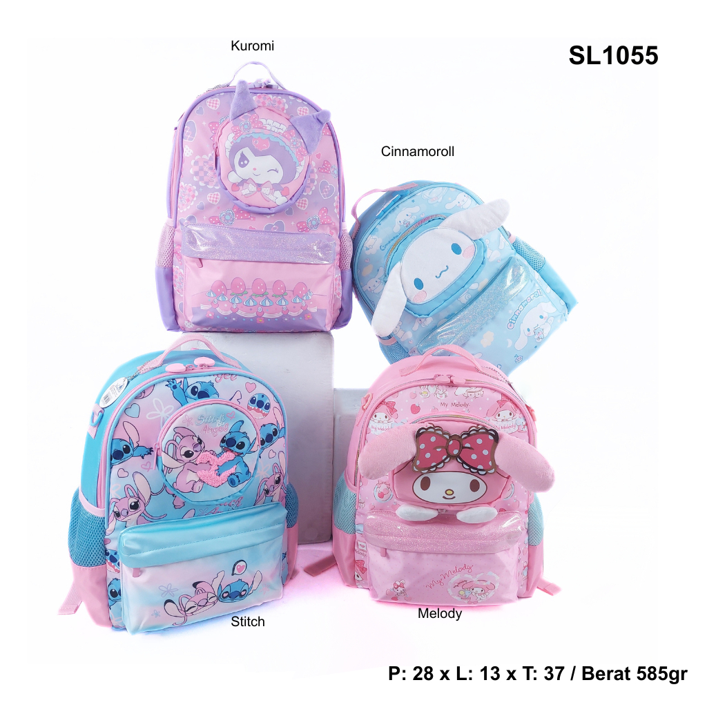 Tas Ransel Karakter Sanrio SL1055 Ori China Licensed