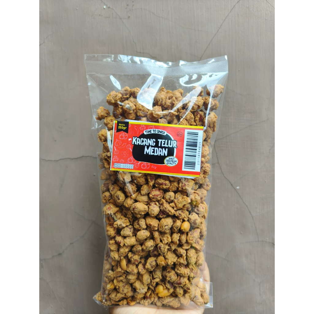 KACANG TELUR MEDAN - KACANG DISKO 250 GR DAN 500 GR