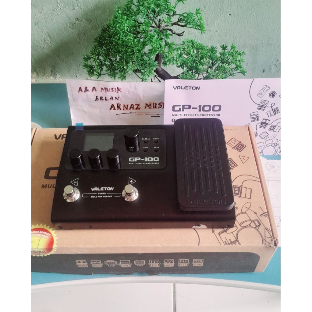 valeton gp100 bekas like new