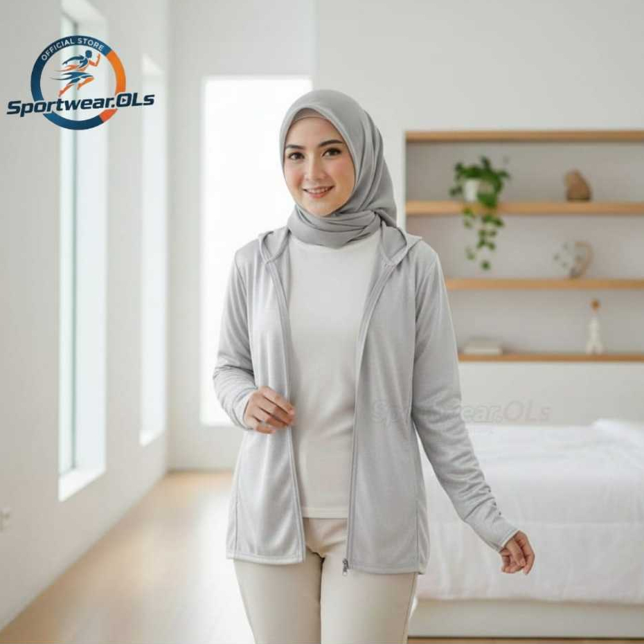 Jaket Anti UV || Jaket Mesh Dryfit Brazil Unisex