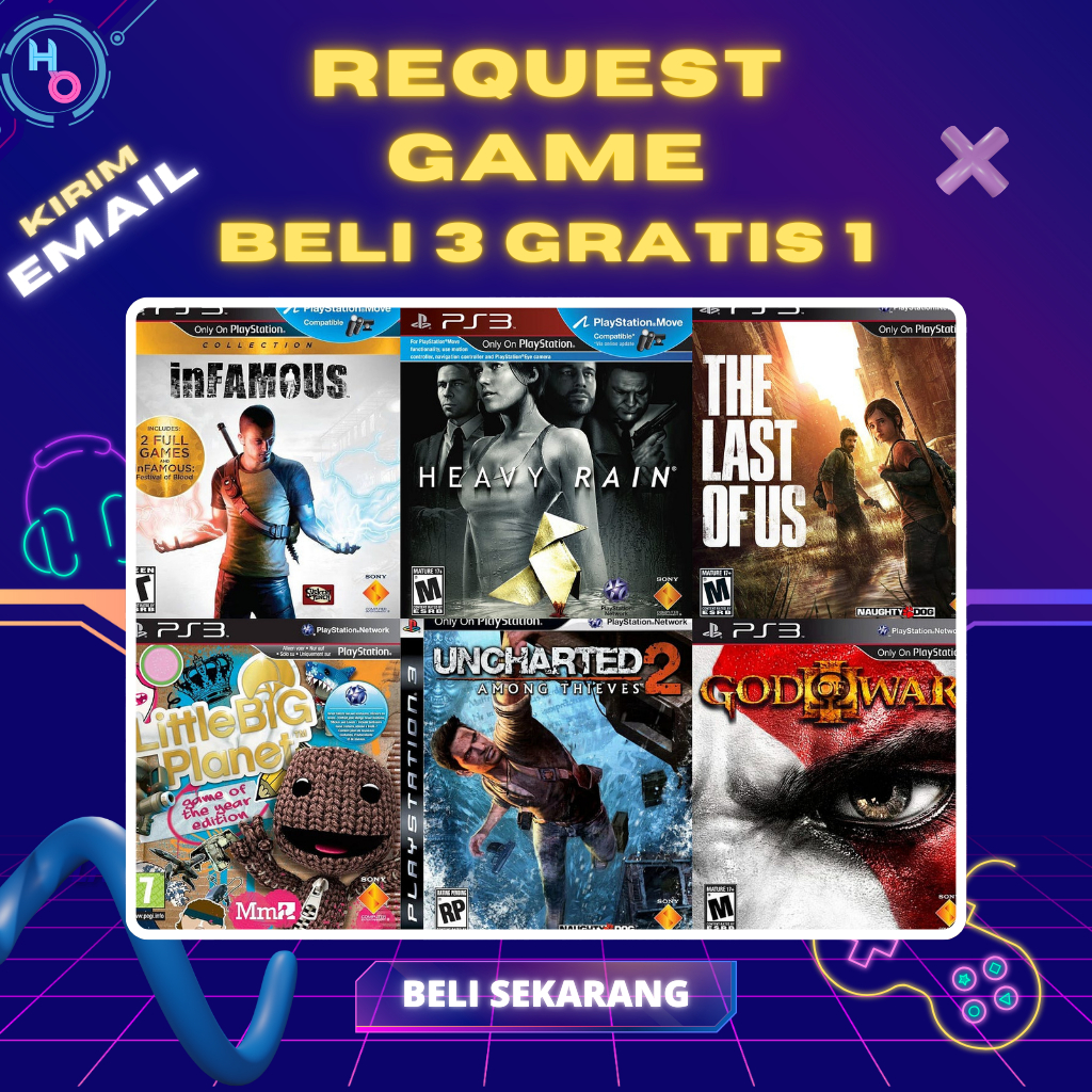 Game PS3 terlengkap untuk PS3 CFW, HFW, maupun HEN