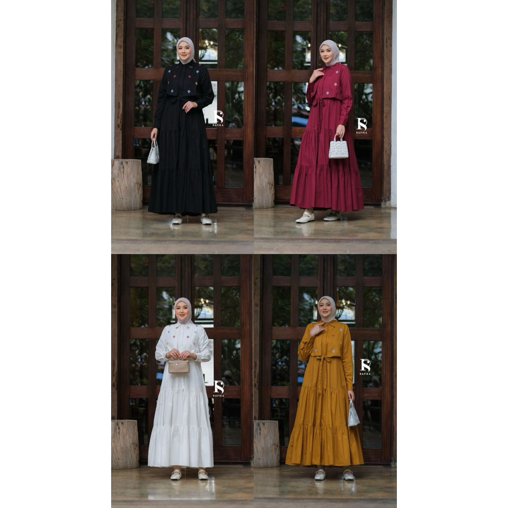 Syarla midi Dress Rafika store