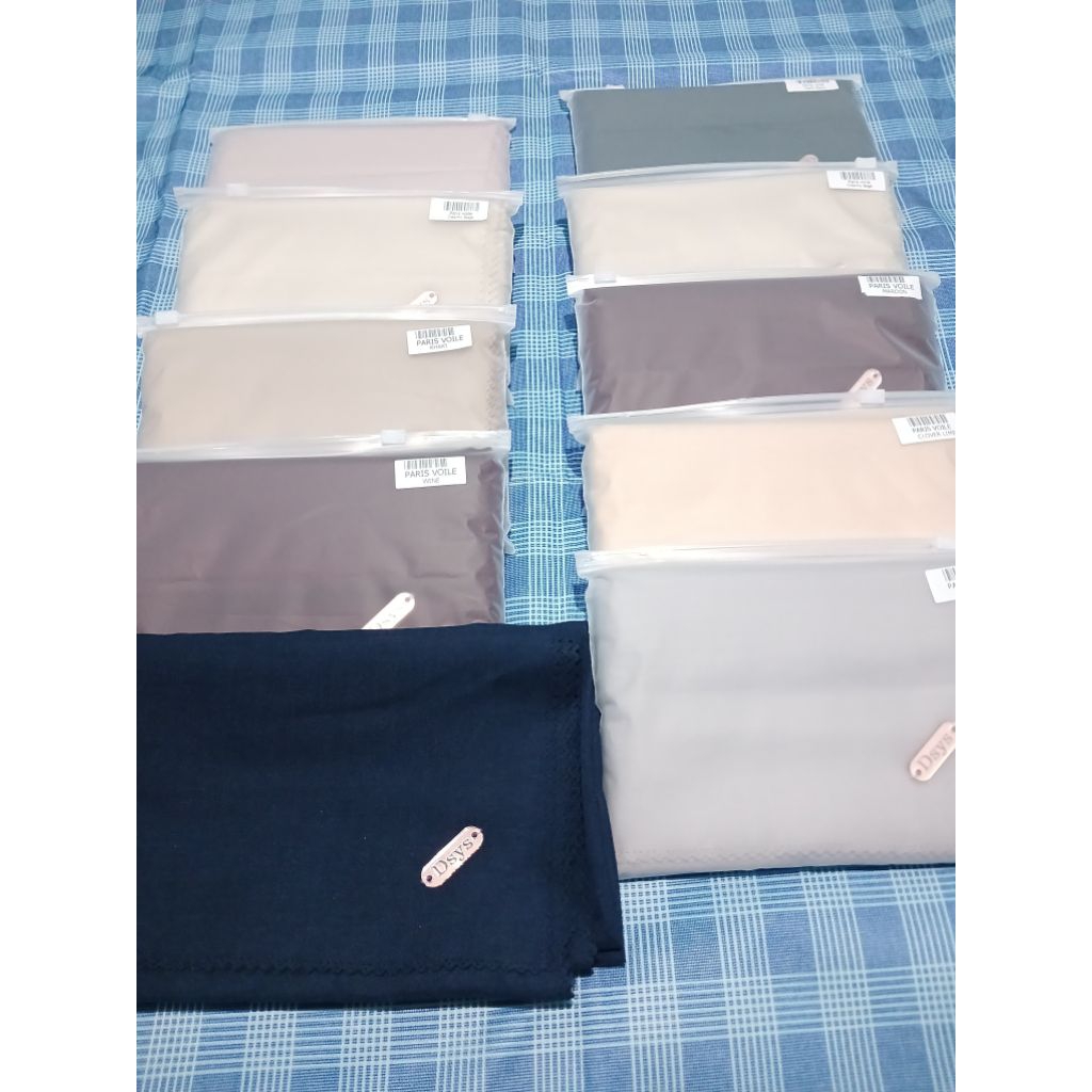 Hijab Segiempat Paris Voile