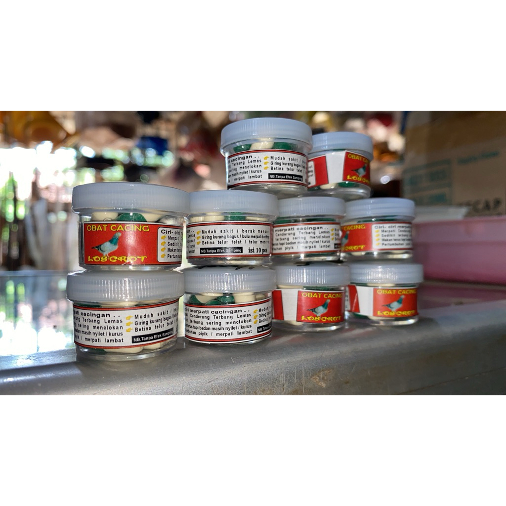 obat cacing merpati loscrot