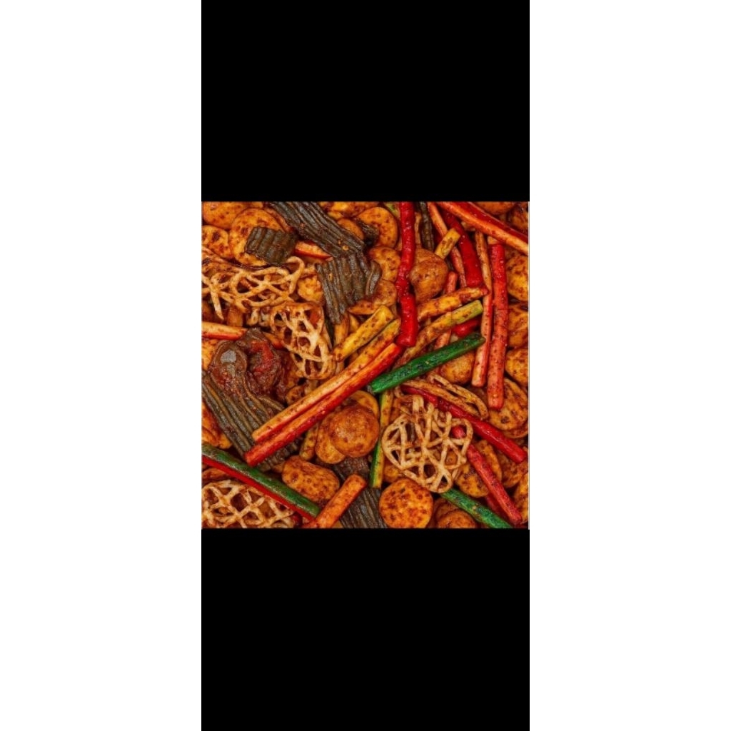 KRUPUK SEBLAK MIX PEDAS 250 GRAM