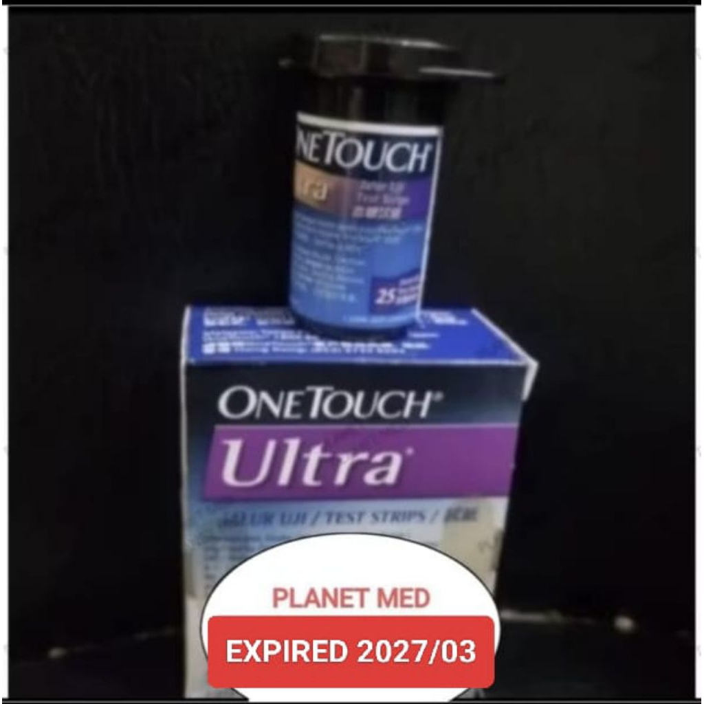 STRIP ONE TOUCH ULTRA ISI 25/BOTOL