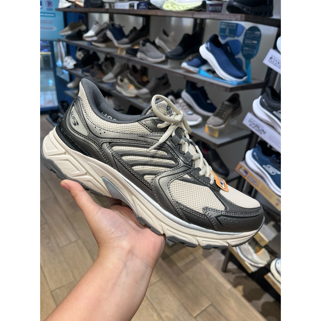Skechers Sport Stamina Olive - Sepatu laki-laki sporty