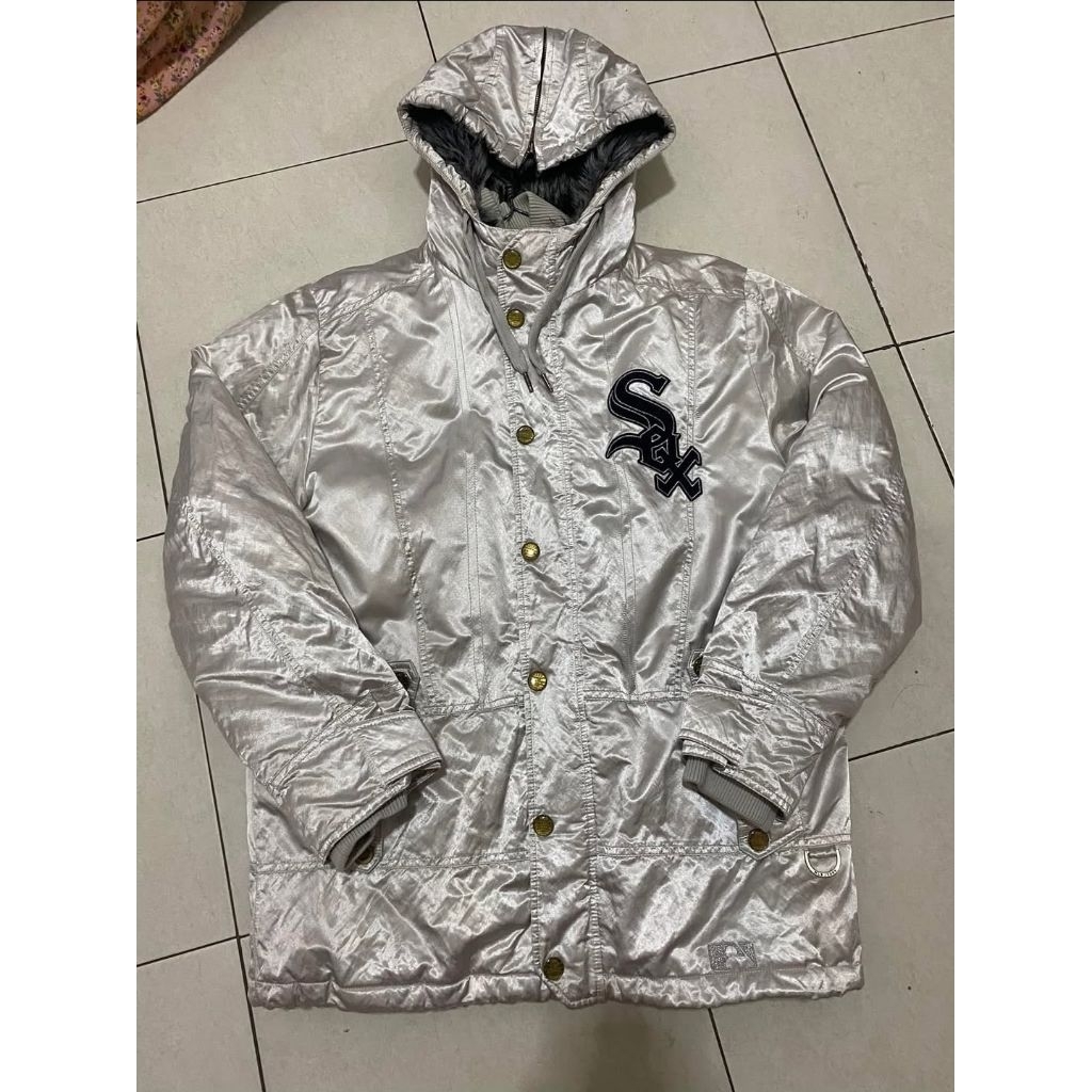 vintage jacket whitesox mlb