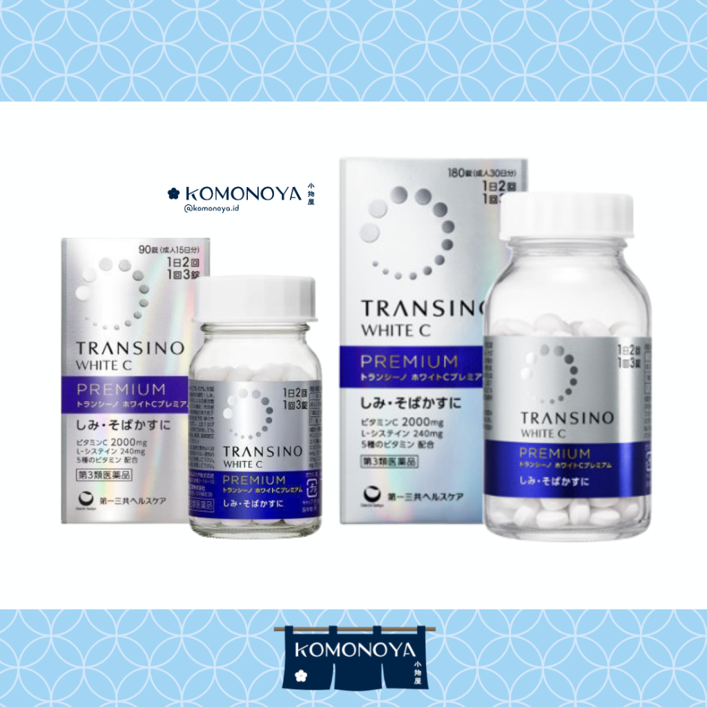 Transino White C Premium Jepang 90tabs 180tabs