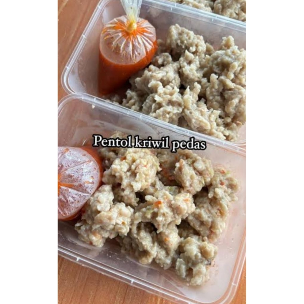 frozen food pentol krwil(rangu) kuah mercon