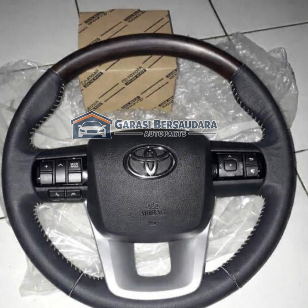 Stir Fortuner VRZ Hilux Revo Komplit Panel Wood