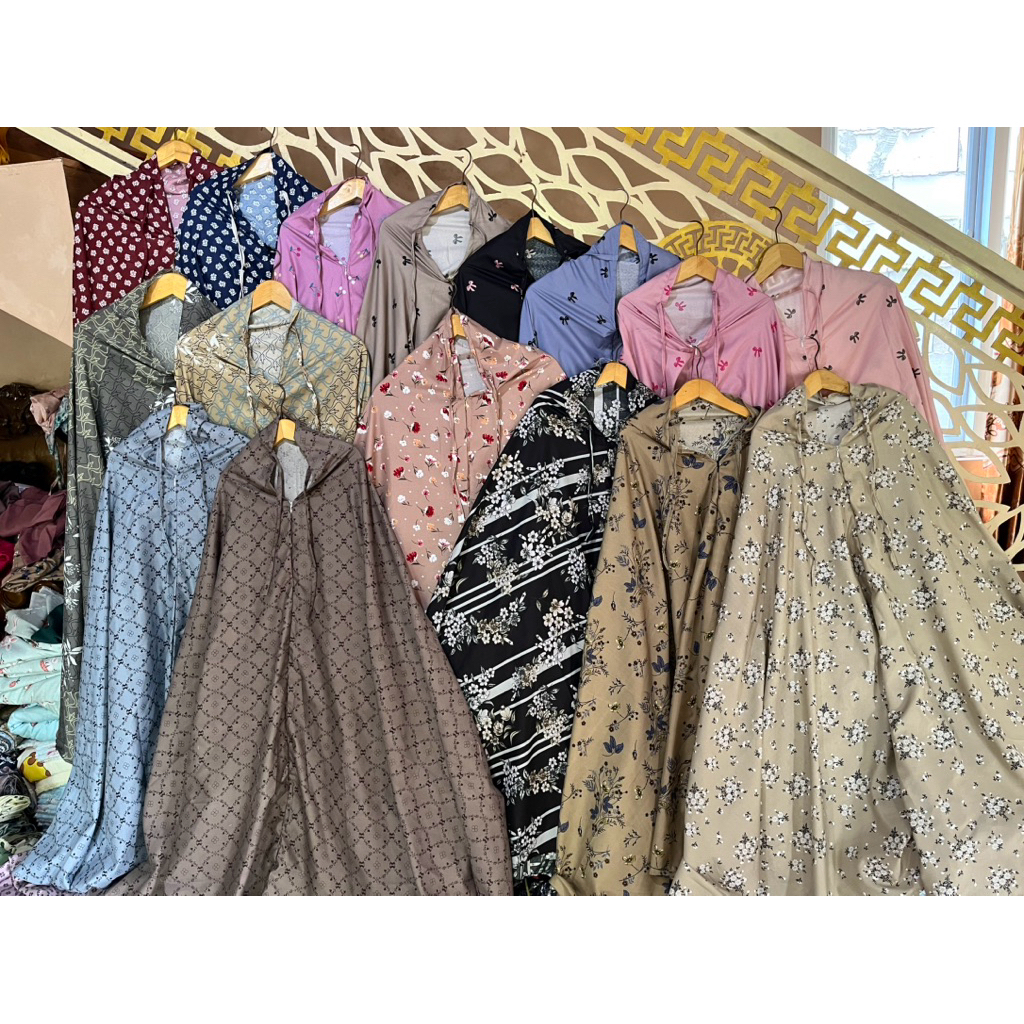 MUKENA TRAVEL KATUN / MUKENA MINI / MUKENA DEWASA KATUN