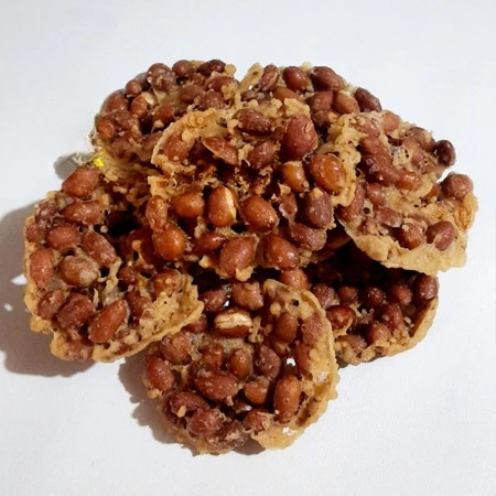 Makanan Ringan Peyek Kacang Renyah 500 Gram