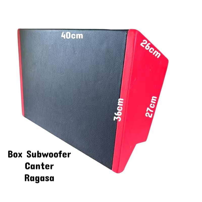 Box Subwoofer 10 Inch dan 12 Inch Untuk Canter Ragasa Bahan MDF