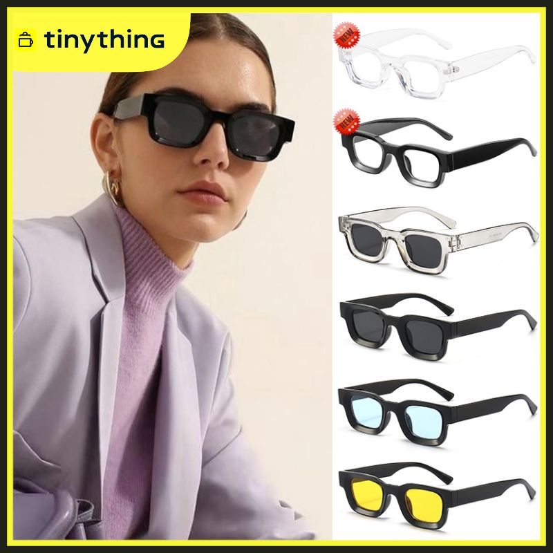 Kacamata Hitam Kotak Blodie Frame Kotak Unisex Fashion Sunglasses / Kacamata Hitam Murah / Kacamata 