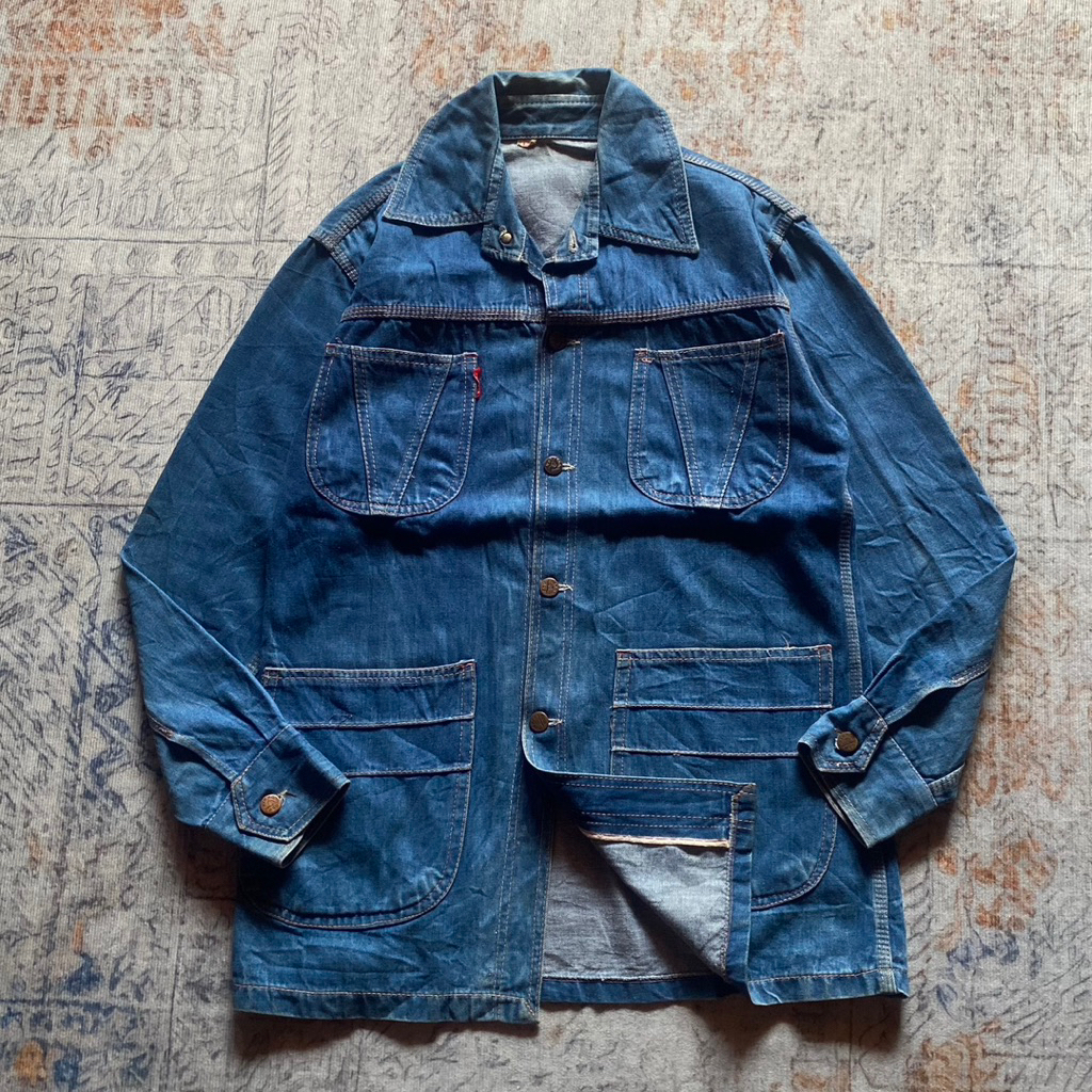 chore jaket cowman vtg selvedge