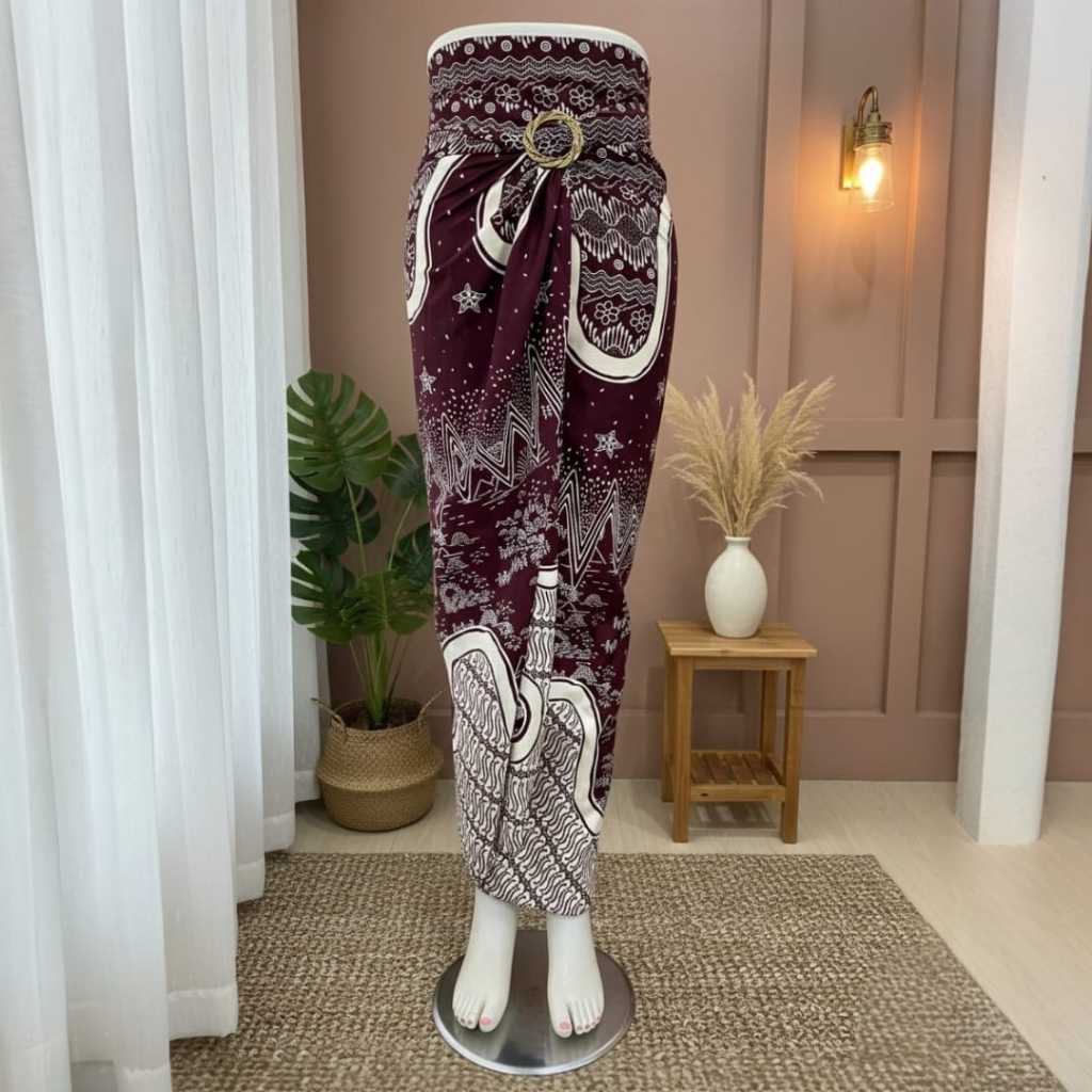 ROK LILIT BATIK BAWAHAN KEBAYA KAIN SERUT INSTAN FREE RING