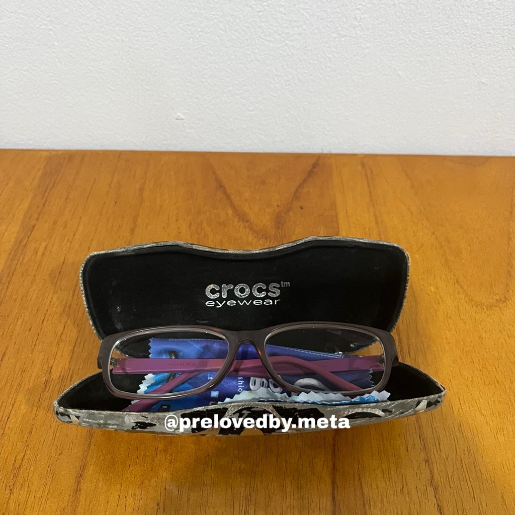 Frame Kacamata Crocs Kids Warna Ungu