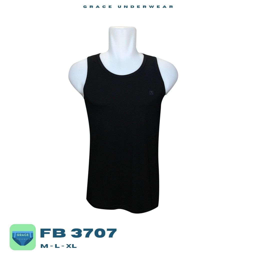 FELIX.B Singlet Pria Premium 3707 Isi 1 Bahan Bamboo-Spandex