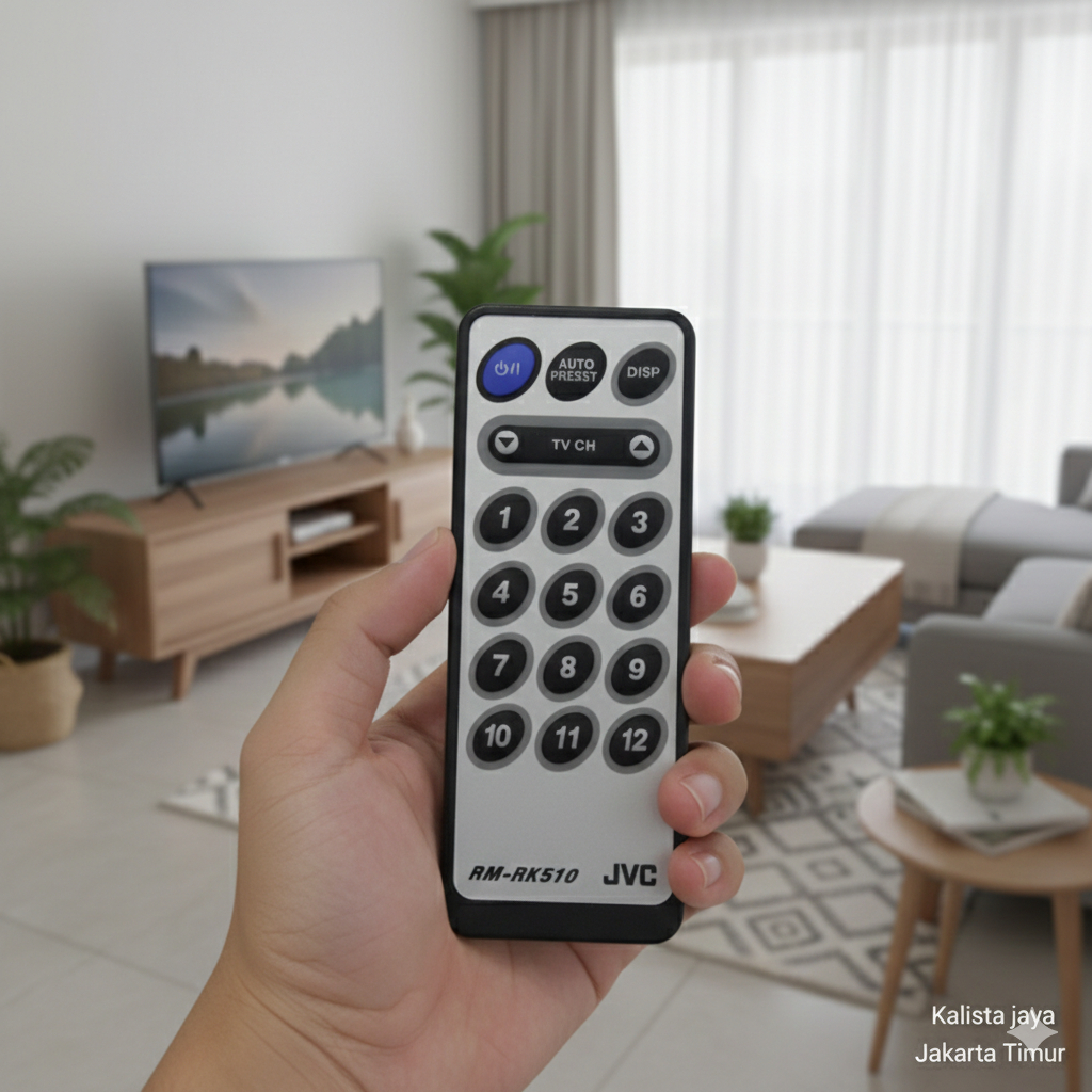 REMOTE REMOT DVD TAPE MOBIL JVC RM-RK510 ORIGINAL ASLI