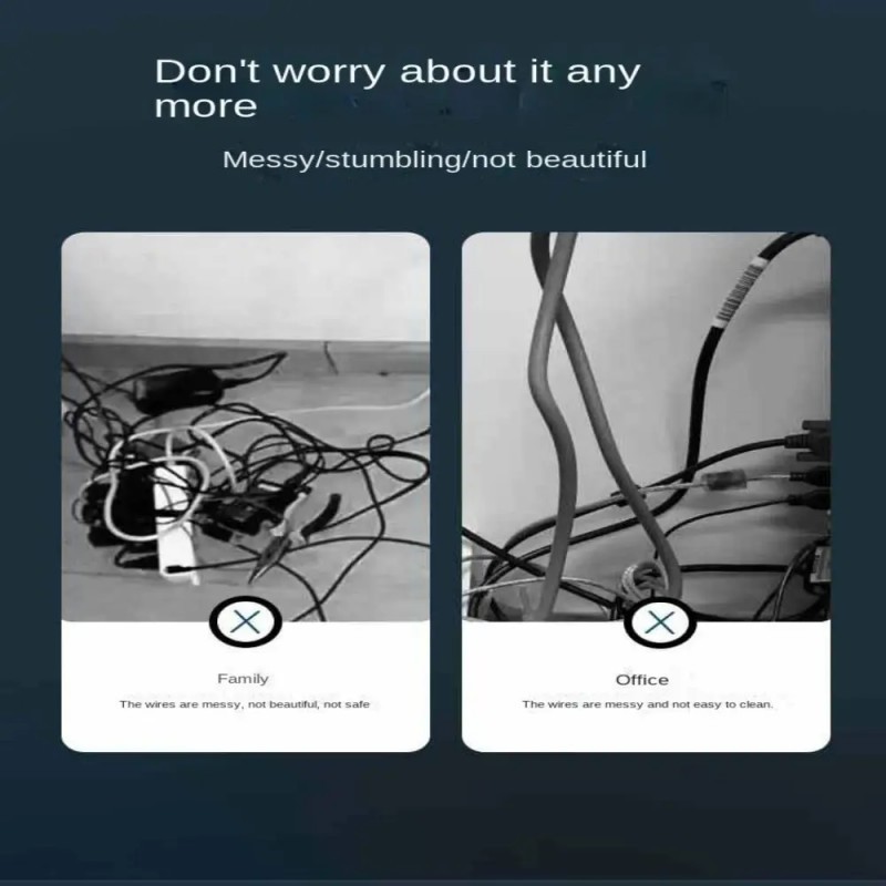 10m Pelindung Kabel Listrik / Cable Management Tahan Lama / Kabel Pelindung Kabel Listrik Premium