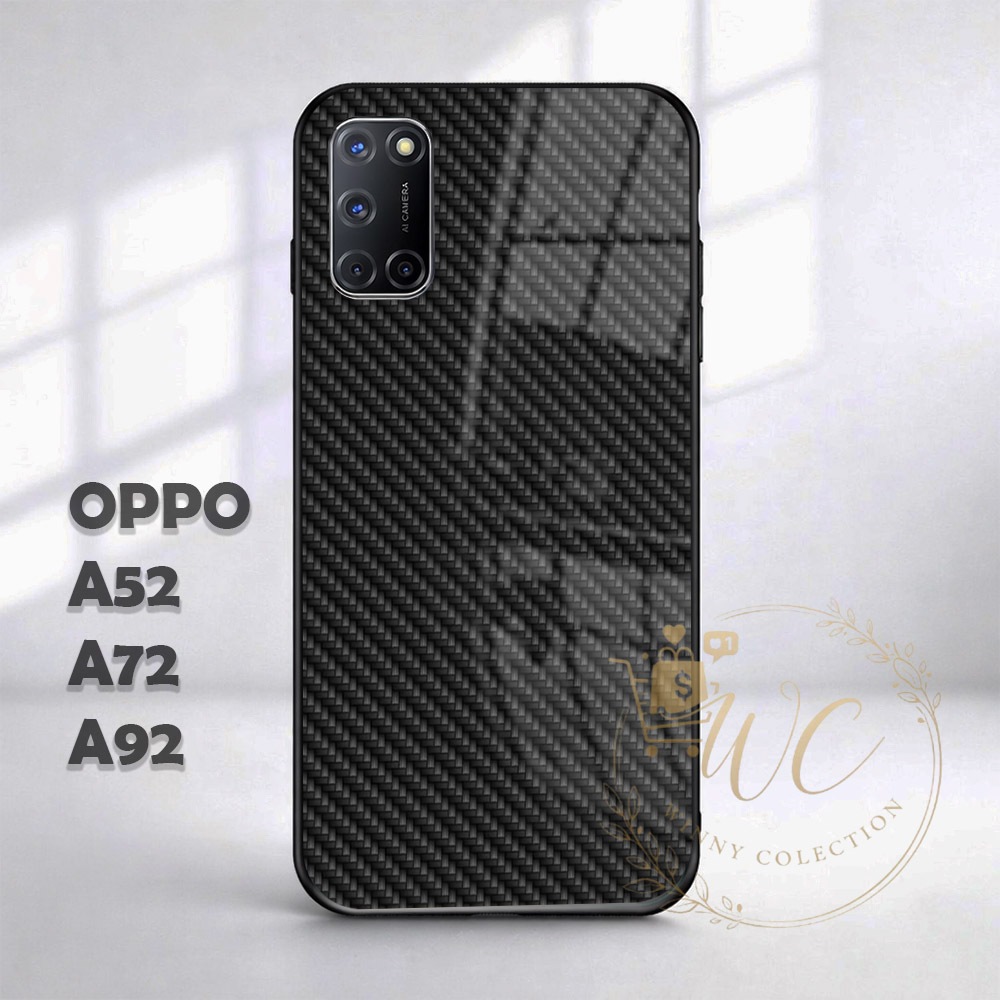 [W45] Softcase OPPO A52 A72 A92 | Casing Keren Lucu Oppo a52 a72 a92 | Kesing Murah Karbon