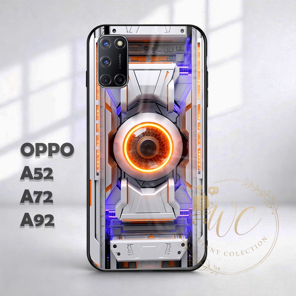 [W46] Softcase OPPO A52 A72 A92 | Casing Keren Lucu Oppo a52 a72 a92 | Kesing Machine