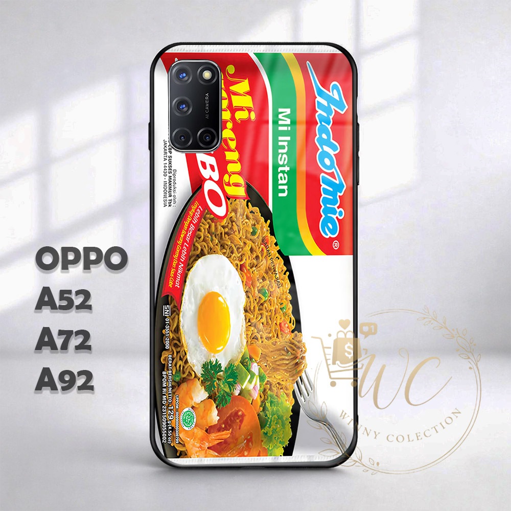 [W49] Softcase OPPO A52 A72 A92 | Casing Keren Lucu Oppo a52 a72 a92 | Kesing Indomie