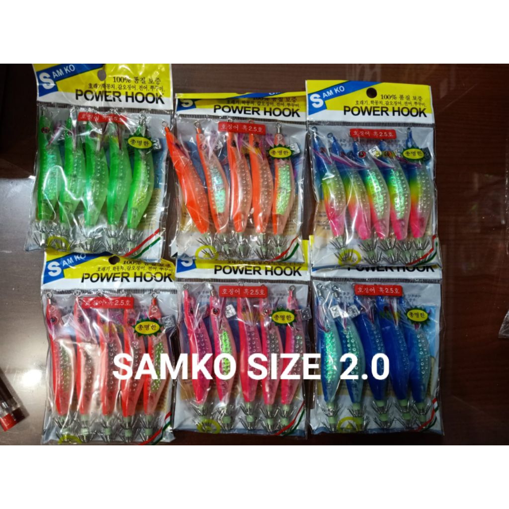Pancing Cumi Udang Samko Power Hook 2.0