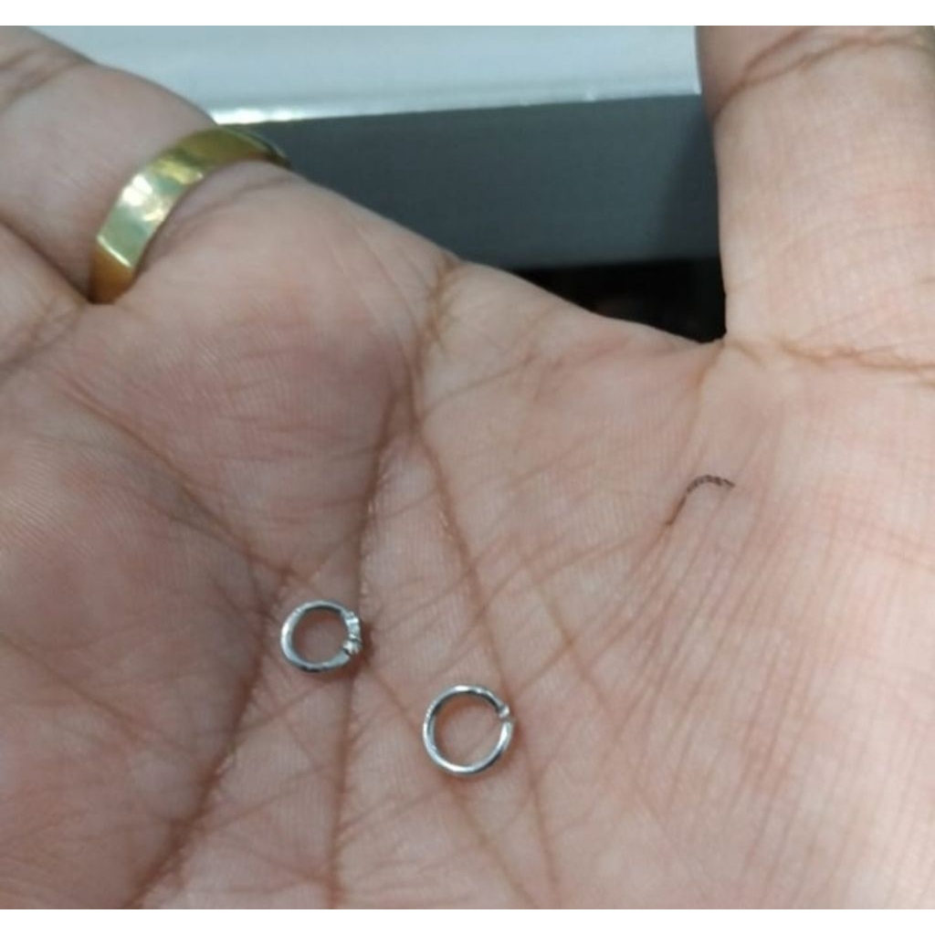 sambungan gelang dan kalung perak