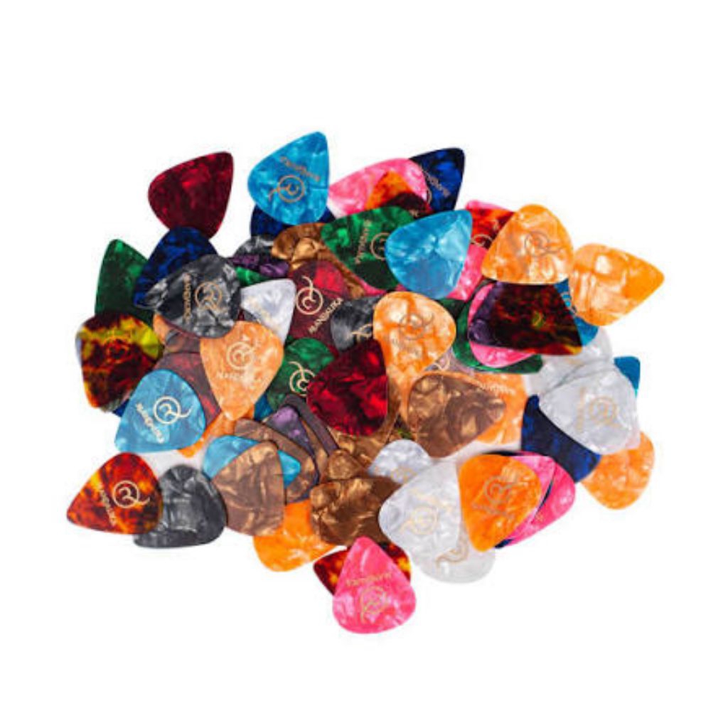 pick gitar xylonite ECER 1 pcs ketebalan random Pik gitar Guitar pick ECER