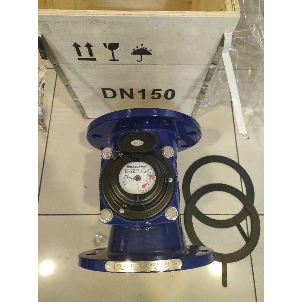 Water Meter Westechaus 6 Inch Flange PN16 LXLC-150 MURAH / Meteran Air 6 Inch Flange PN16 Westechaus