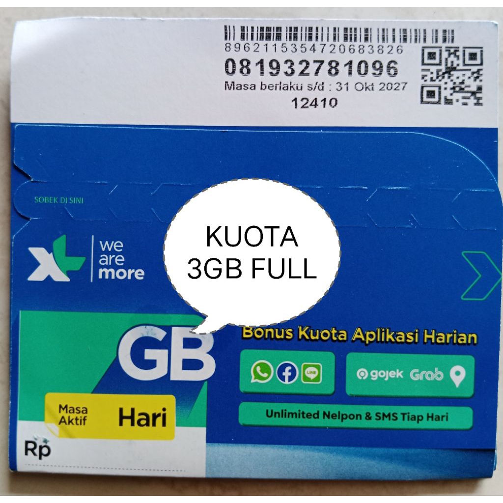 PERDANA XL 3GB