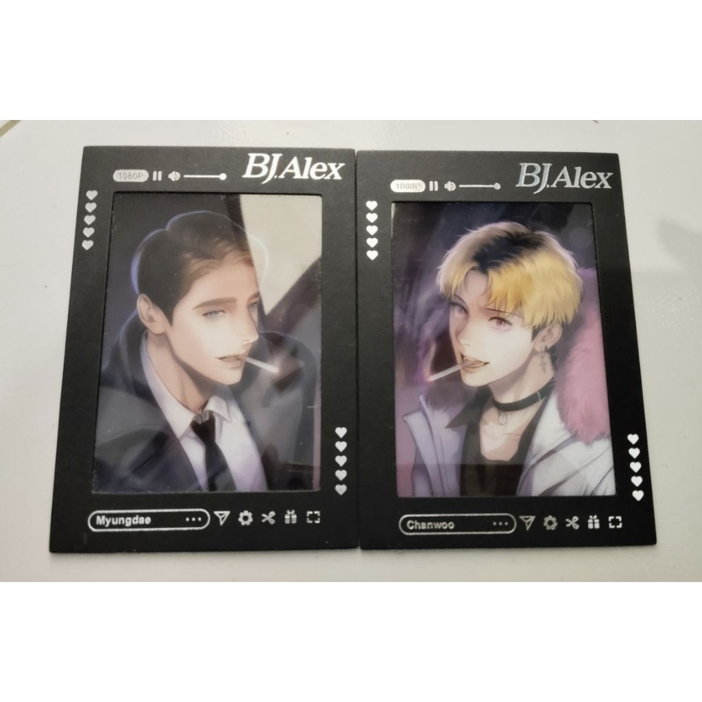 ORI BJ Alex BJ MD CW Myungdae Chanwoo Clear Photo Polaroid